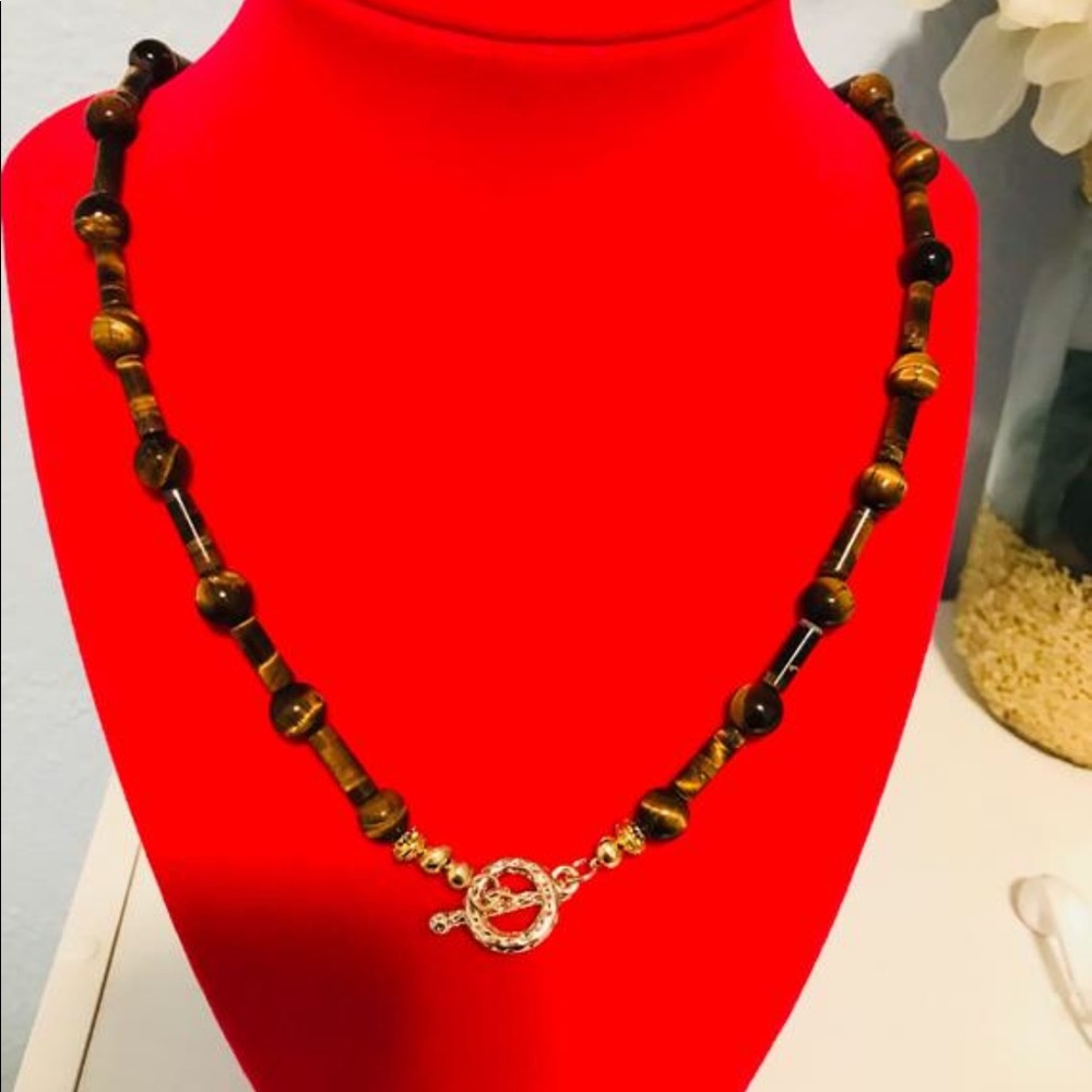 Tiger eye necklace